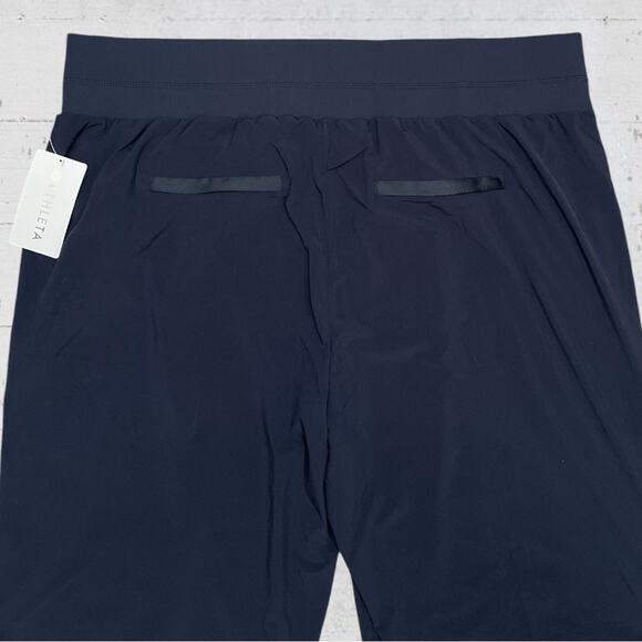 NWT Athleta Nolita Wide Leg Pant Navy Blue Size 26 - Picture 8 of 13